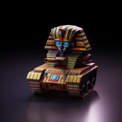 robotic sphinx tank.