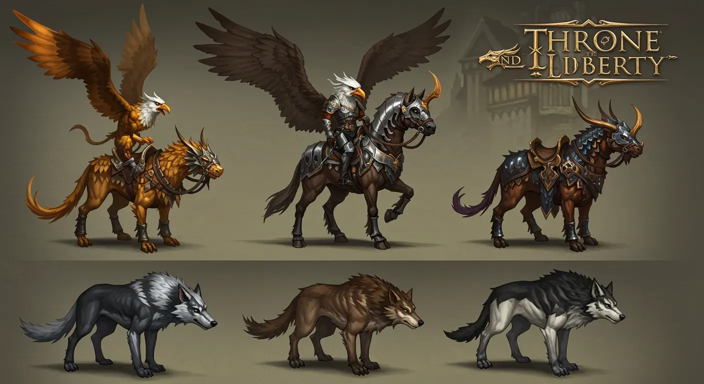 Best Mounts and How to Acquire Them in THRONE AND LIBERTY