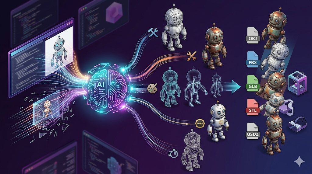 best-ai-3d-model-generator