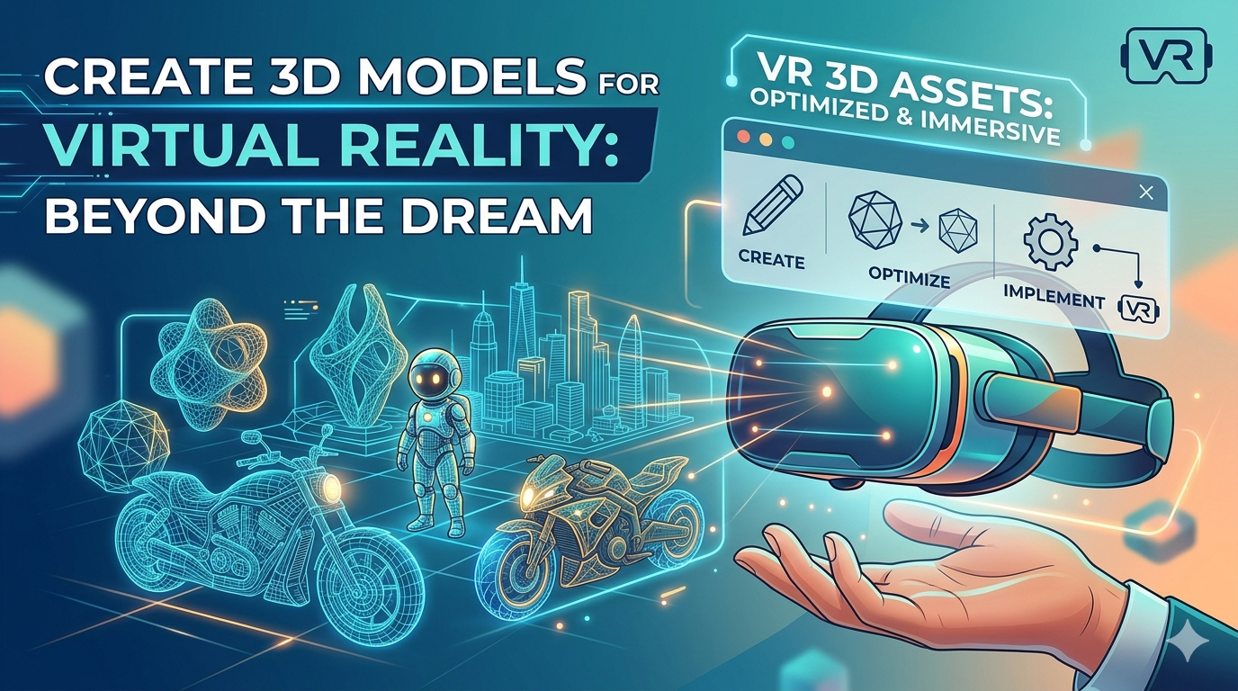 3D Models For VR How To Create Assets For Virtual Reality Hyper3D 3D Models For VR How To Create Assets For Virtual Reality Hyper3D