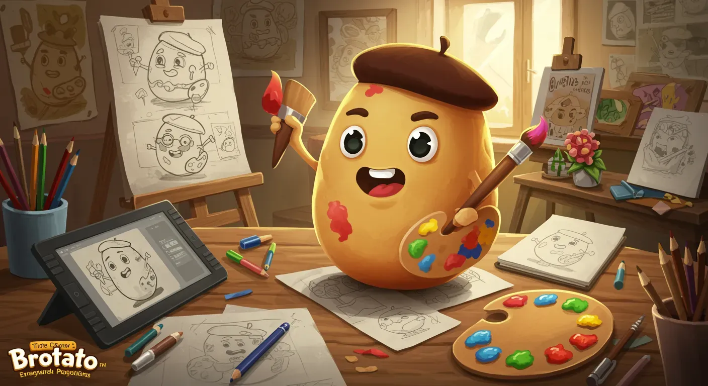 How Brotato's Art Style Was Creatively Developed