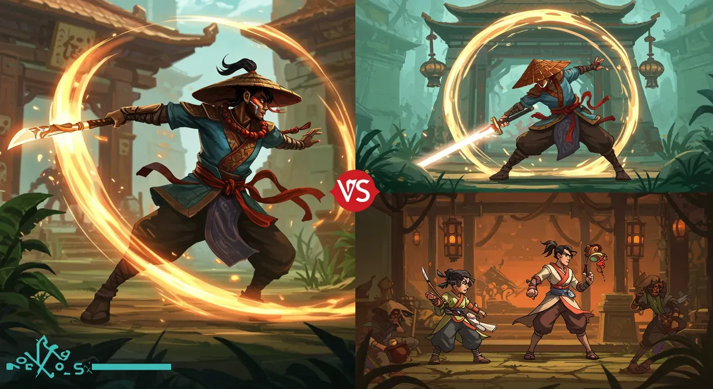 Comparing Combat Styles: Nine Sols vs. Other Indie Action Games