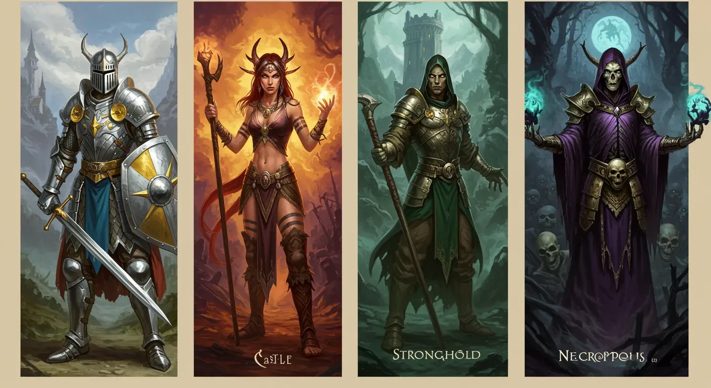 Heroes of Might & Magic III: Top Heroes by Faction