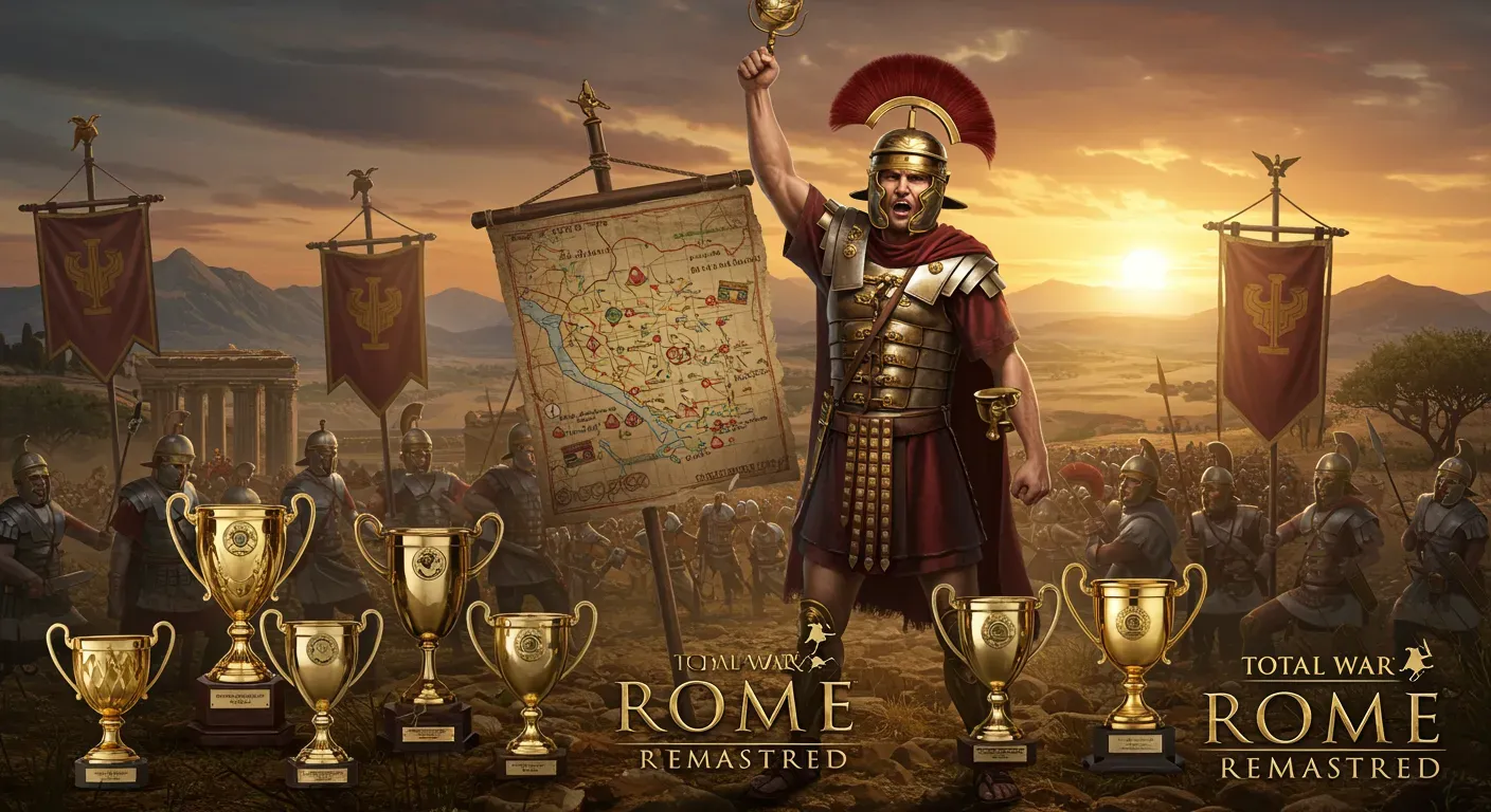 Unlock Every Achievement in Total War: ROME REMASTERED