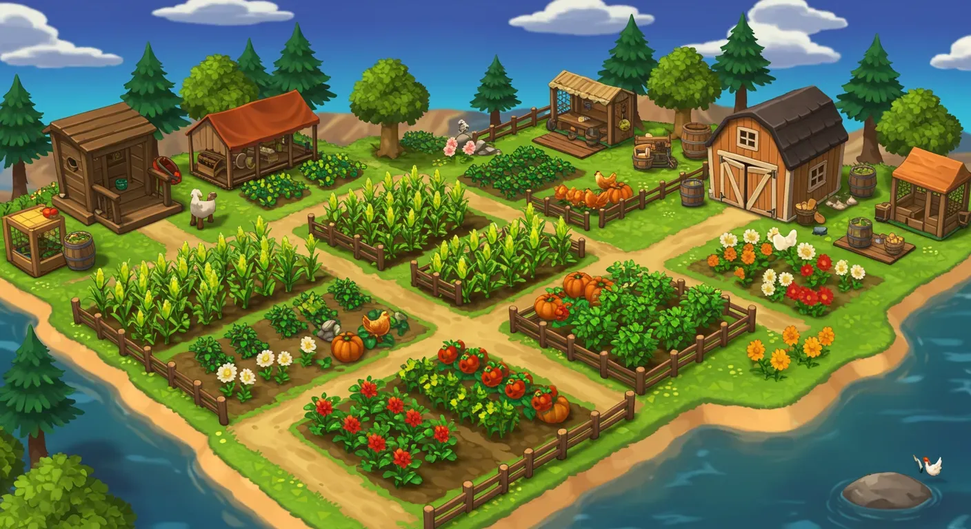 How to Create the Perfect Farm Layout in Coral Island