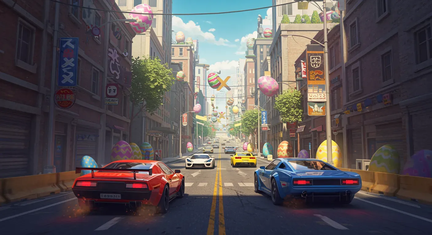 How to Find and Collect All Easter Eggs in CarX Street