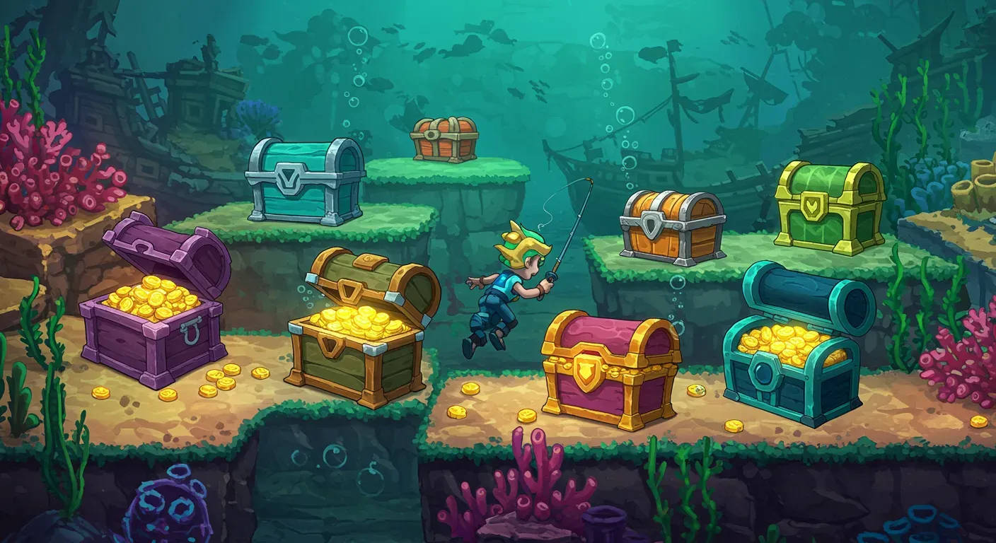 How to Find and Collect All Treasure Chests in WEBFISHING