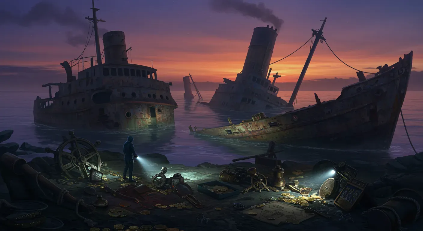 Discover Rare Items in Ship Graveyard Simulator 2