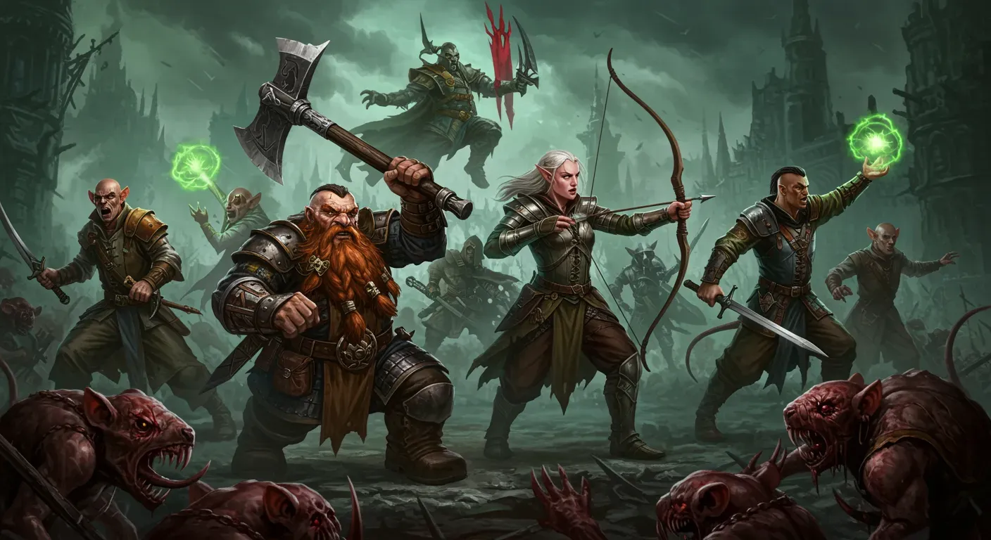 Master Team Building in Warhammer: Vermintide 2
