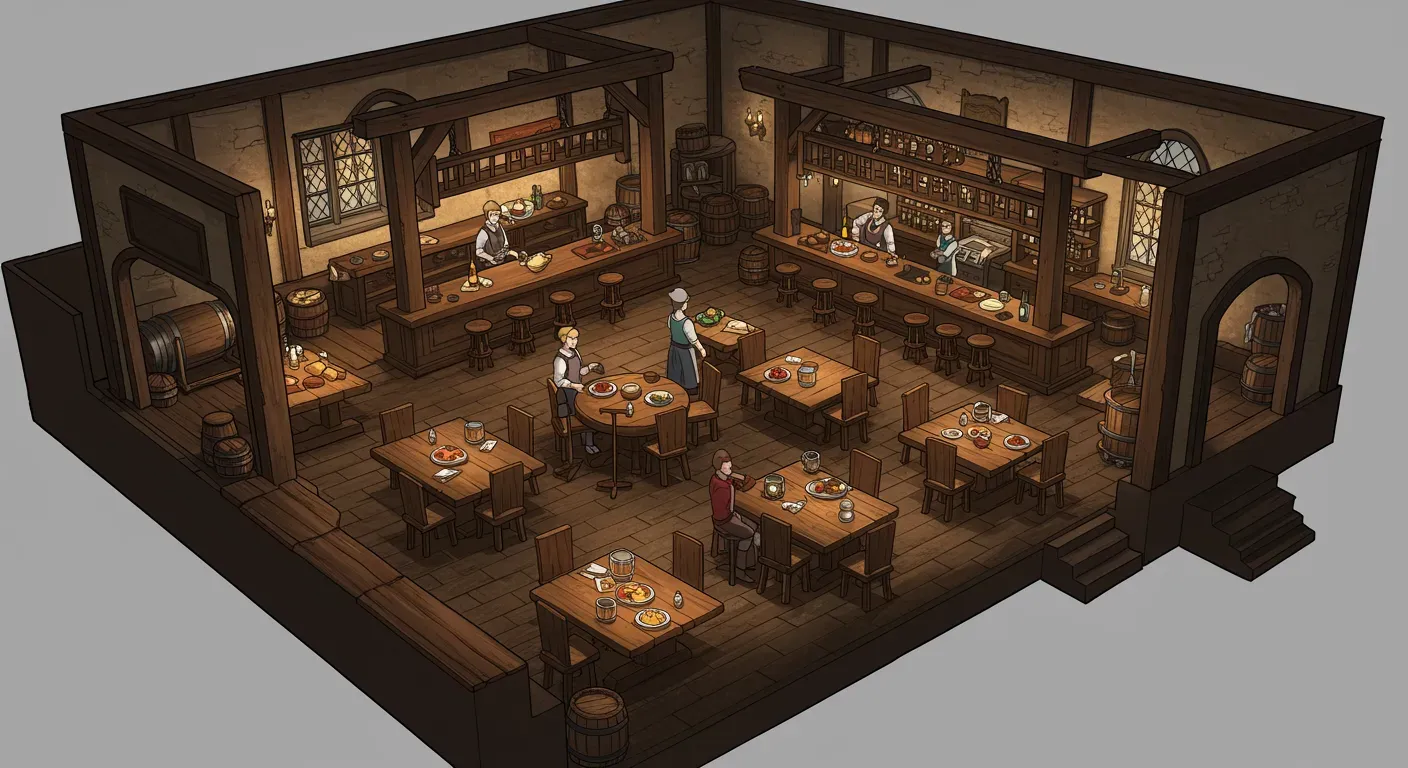 Maximize Efficiency: Optimize Your Tavern Layout in Tavern Master