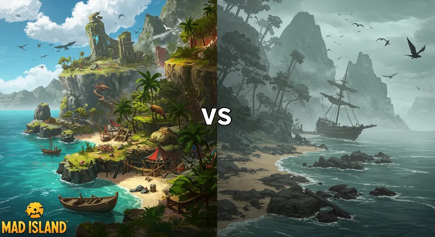 Mad Island vs. Lost Shores: Which Survival Game Reigns Supreme?