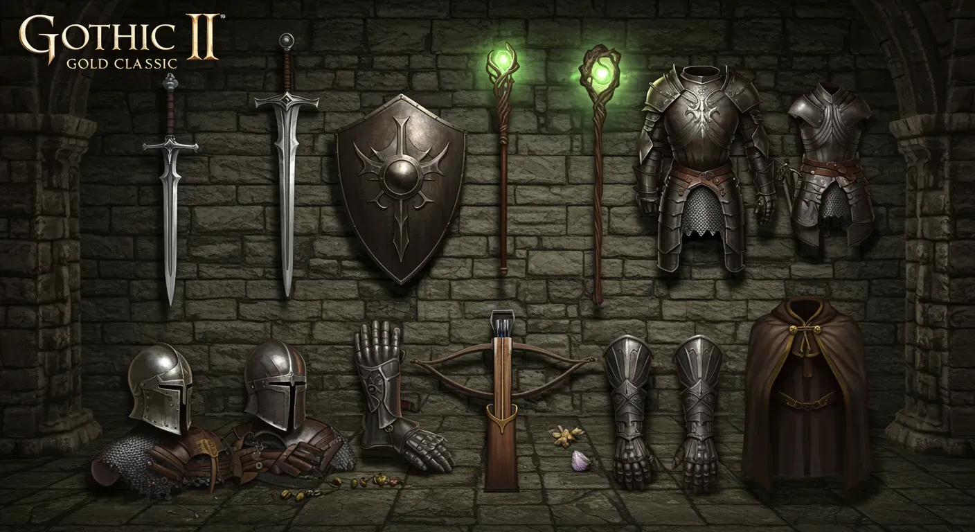 9 Must-Have Weapons and Armor in Gothic II: Gold Classic