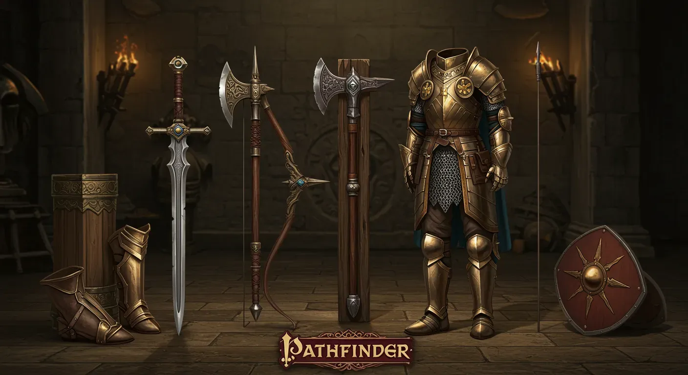 The Best Weapons and Armor You Can Find in Pathfinder: Kingmaker