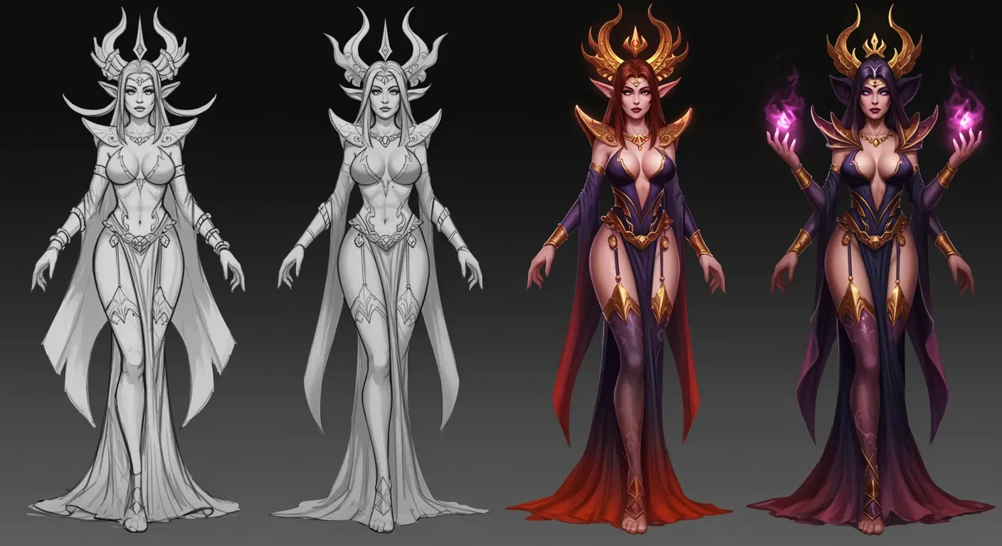 The Evolution of Lust Goddess: From Concept to Final Release