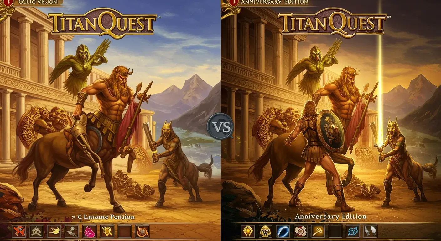 Titan Quest: Anniversary Edition vs. Original \u2013 A Clear Winner?
