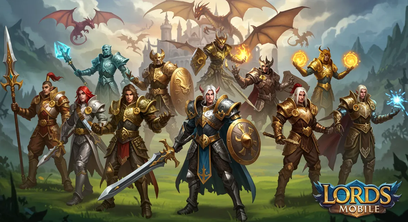 Top 10 Heroes to Unlock in Lords Mobile for Maximum Power