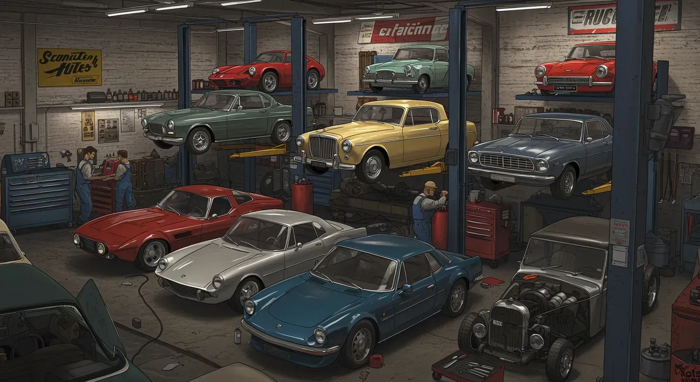 Top 10 Rare Cars to Restore in Car Mechanic Simulator 2021