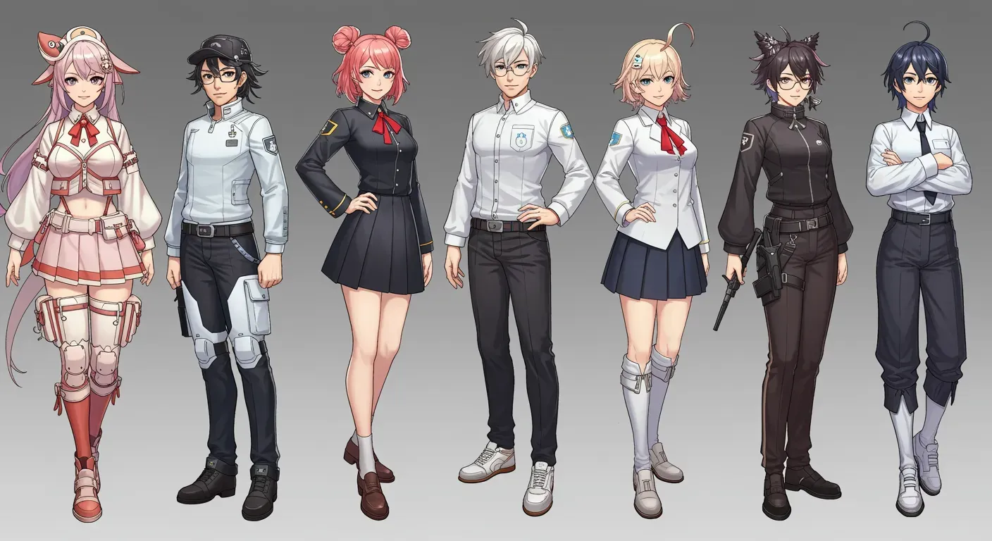 Top 5 VRoid Studio Character Designs Inspired by Popular Anime