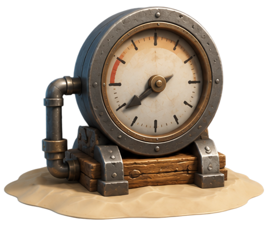 Enterprise-grade performance gauge