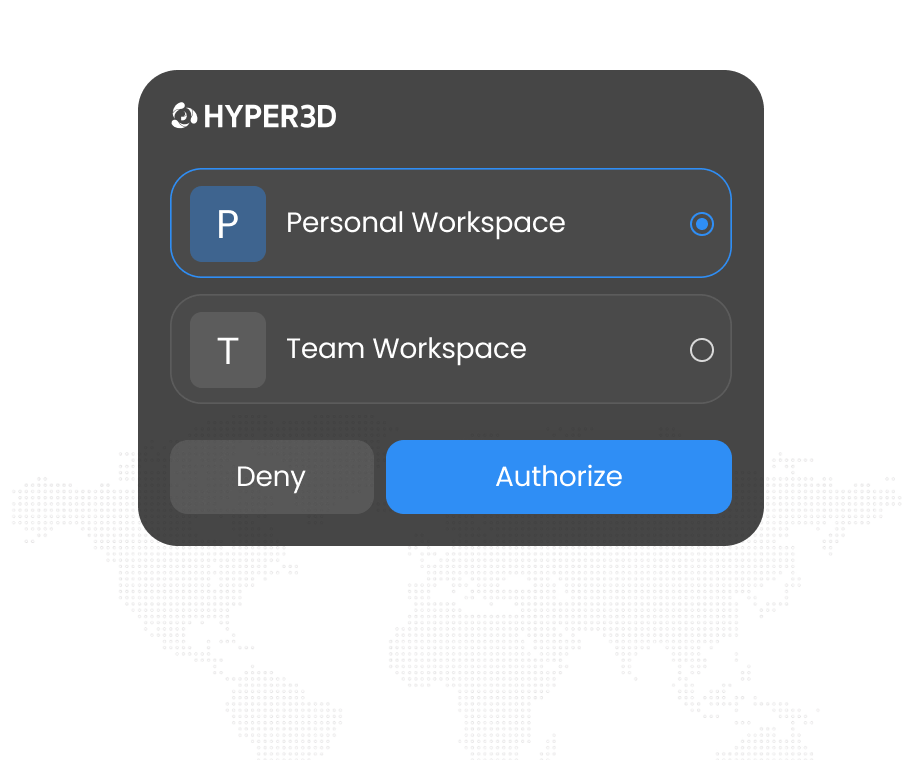 Workspace authorization preview