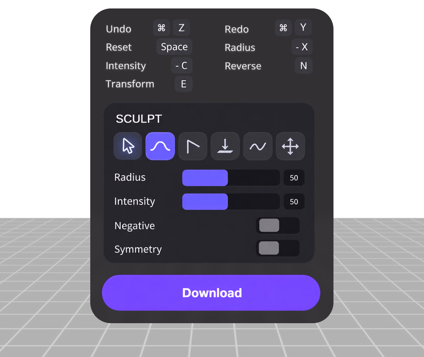 Remesh and export a 3D model from OmniCraft Mesh Editor