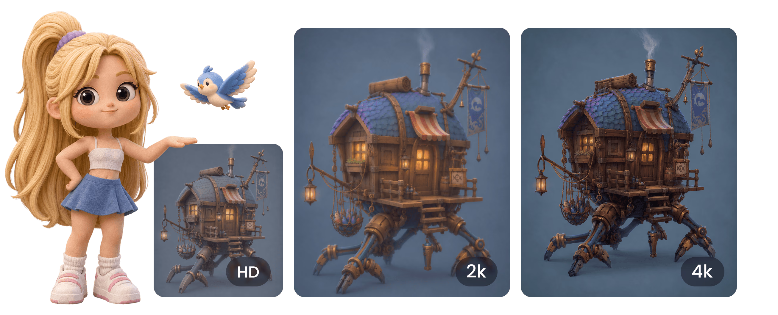 Why Choose Hyper3D for AI Video Generation? visual