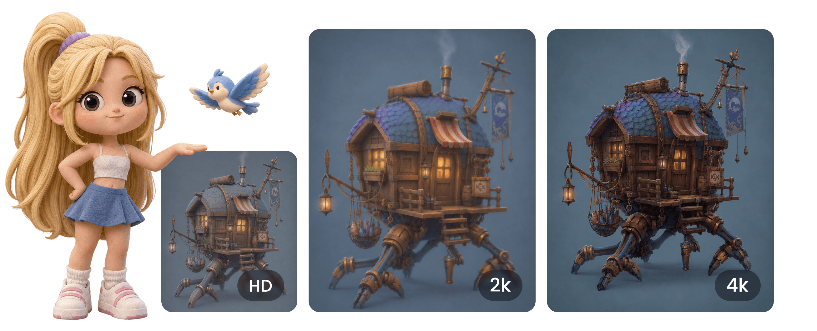 Why Choose Hyper3D for AI Video Generation? visual