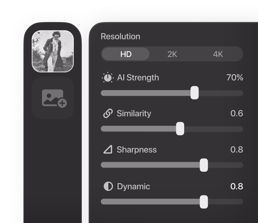 Add reference images to guide the texture