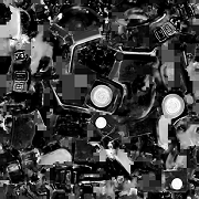Retro Tin Robot texture map 2