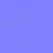 Carved Pumpkin texture map 3