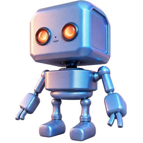 Blue Toy Robot
