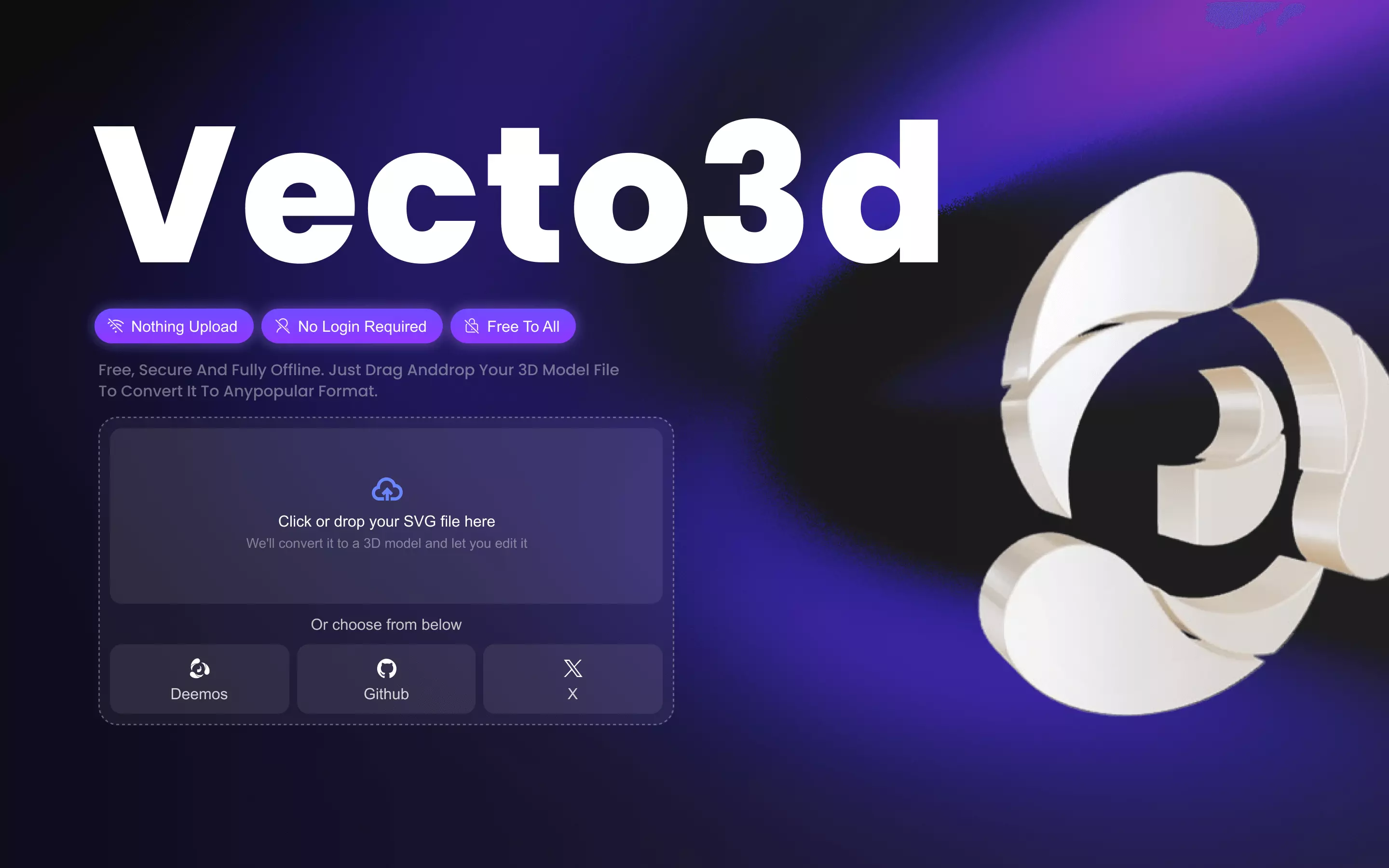 Open Vecto3d
