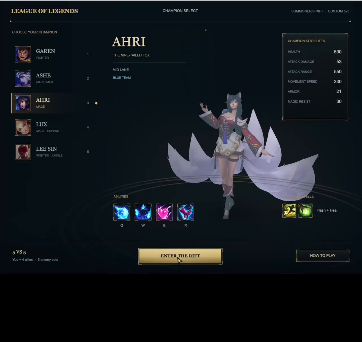 Recrear un minijuego 3D inspirado en League of Legends