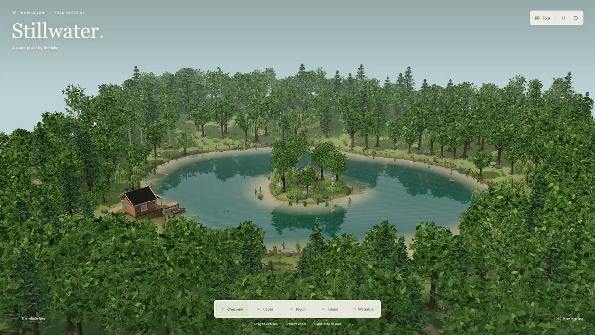 Cozy Wetland Lake World