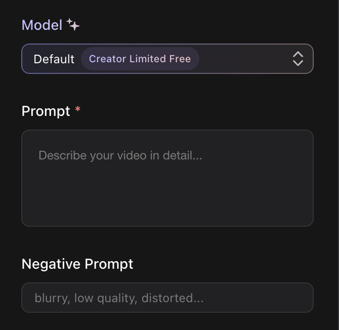 Guide the AI video motion with a prompt