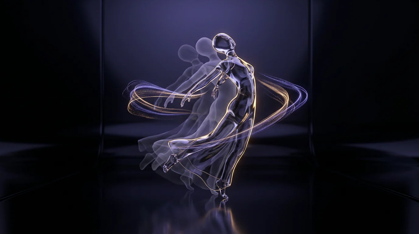 Subject motion prompt visual