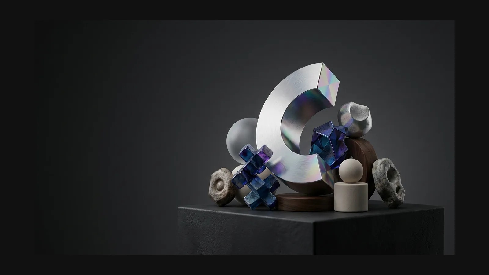 Abstract 3D model generator hero image