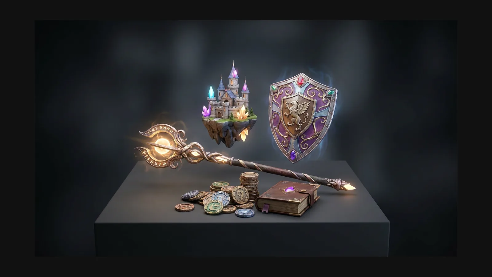 Fantasy 3D model generator hero image