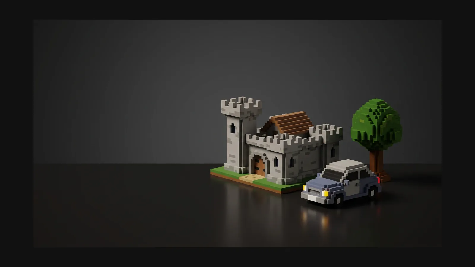 Voxel 3D model generator hero image