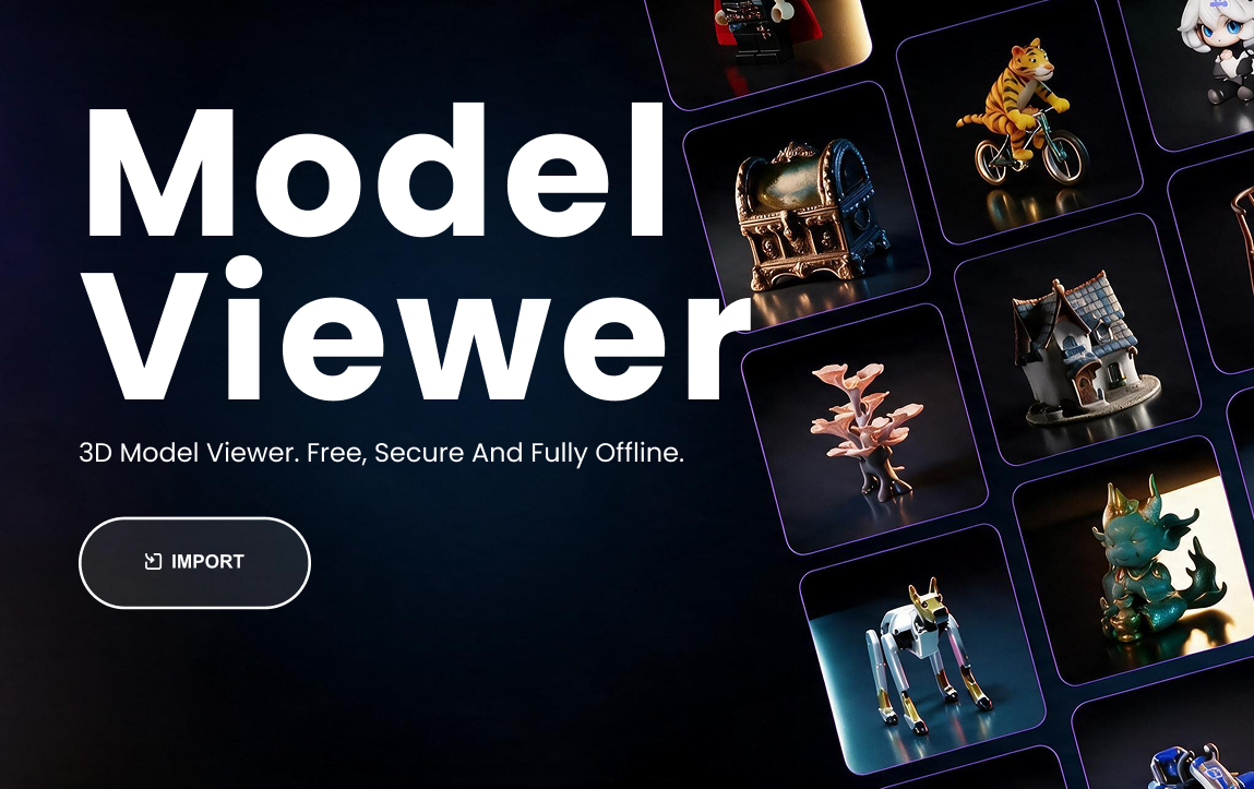 3D viewer selection preview