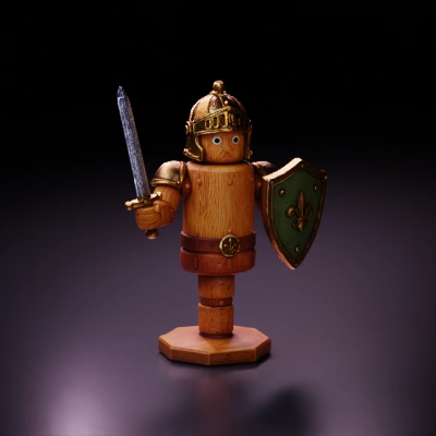 Wooden Knight