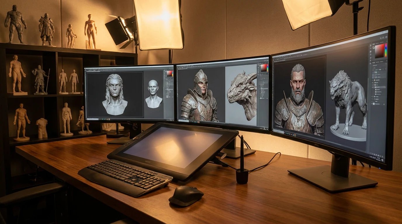 AI 3D Character Generator for Design Teams visual