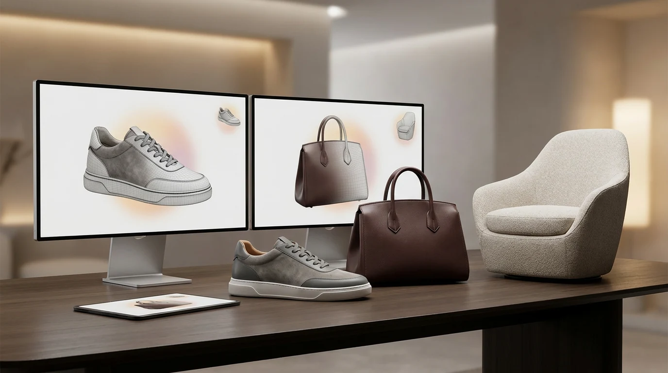 AI 3D Model Generator for E-commerce visual