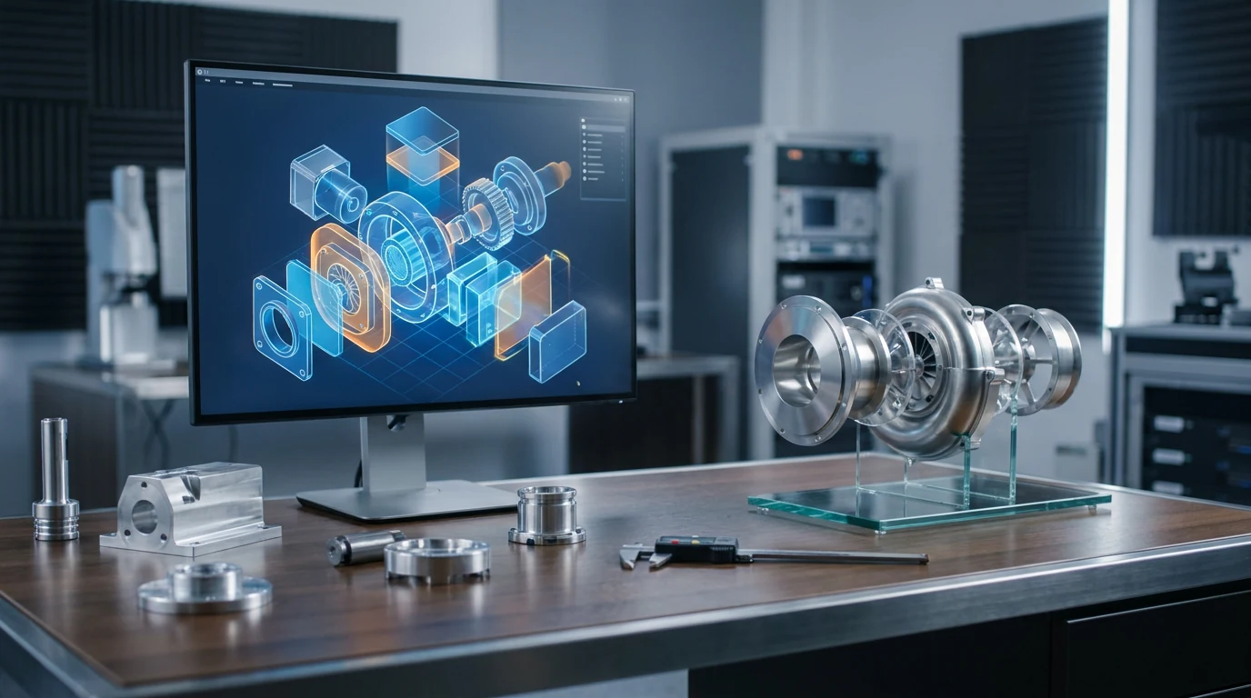 AI 3D Model Generator for Mechanical Engineering visual